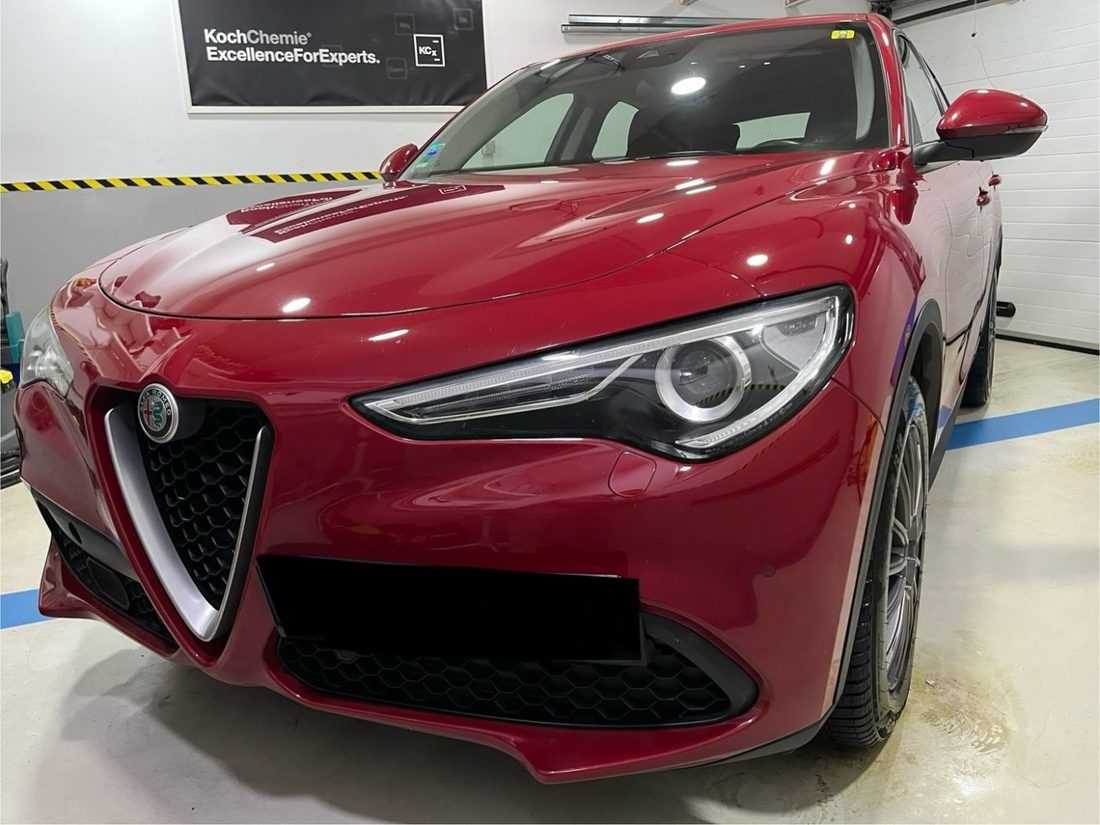 Alfa Romeo Stelvio u studiju