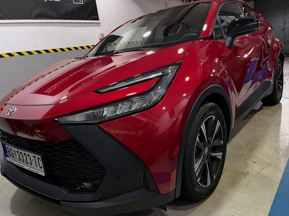 Toyota C-HR — jednoslojno poliranje i keramička zaštita
