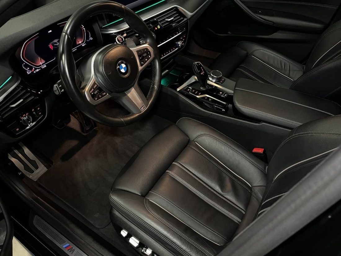 BMW 5 — detailing enterijera i nega kože